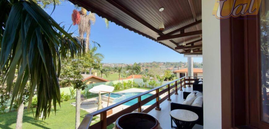 Linda Casa Térrea 561 m², Condomínio Flamboyant – Atibaia/SP