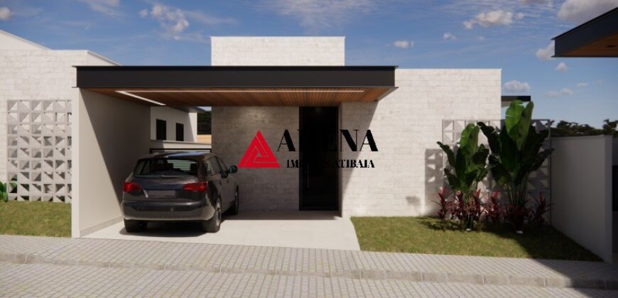 Casa em Condomínio de Luxo na Vila Esperia Ou Giglio, Atibaia-SP: 3 Quartos, 3 Suítes, 3 Salas, 4 Banheiros, 2 Vagas, 144m²