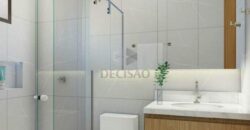 Prédio: Residencial, com 02 torres de 11 pavimentos, sendo 08 apartamentos por andar em cada Torre, revestido em textura, com 02 halls de entrada e 02 elevadores por torre, água e